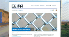 Desktop Screenshot of cercosymallasleon.com
